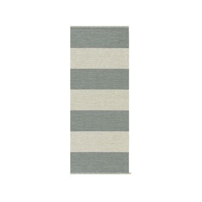 Kasthall Wide Stripe Icon -käytävämatto Polarized blue 200 x 85 cm | Alk. 861,90 €