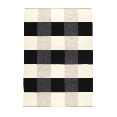 Kateha Night and Day, käsin kudottu matto 170x240 cm White-black 200 x 300 cm | Alk. 1 418,90 €