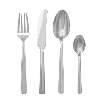 Kay Bojesen Grand Prix -aterinsetti 24 osaa Polished steel | Alk. 433,00 €