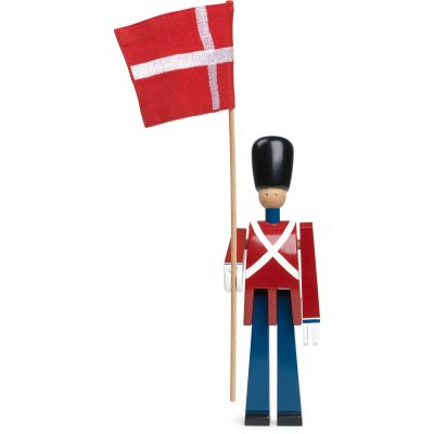 Kay Bojesen Lipunkantaja ja kangaslippu | Alk. 75,00 €