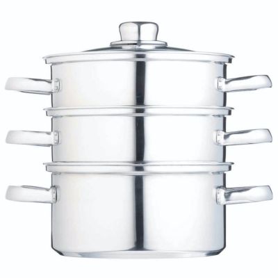 Kitchen Craft Three Tier Höyrykeitin 16 cm, 3 kerrosta | Alk. 47,00 €