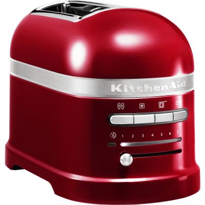 KitchenAid Artisan-leivänpaahdin 2 viipaleelle metallinhohtoinen punainen | Alk. 309,00 €