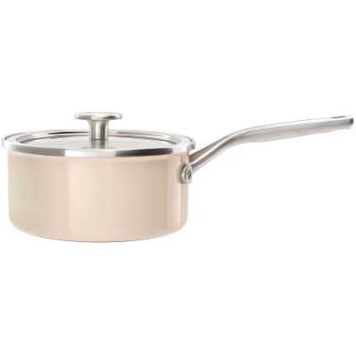 KitchenAid Cookware Collection -kattila, kannellinen, 18 cm, manteli | Alk. 109,00 €
