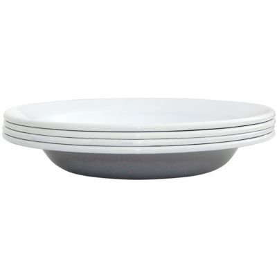 Kockums Jernverk Syvä lautanen 22 cm 4 kpl, Harmaa | Alk. 44,93 €