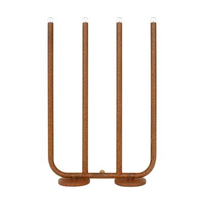 Konsthantverk December Ateljé 2023 kynttilänjalka Rust