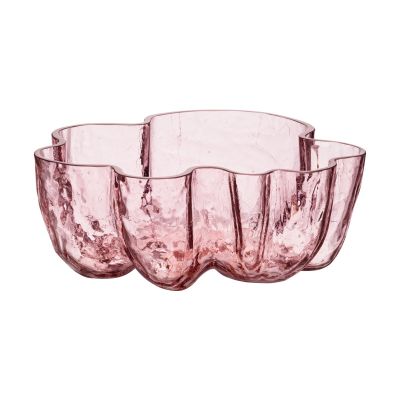 Kosta Boda Crackle kulho 105 mm Vaaleanpunainen | Alk. 241,00 €