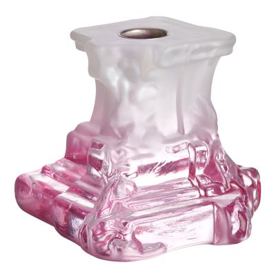 Kosta Boda - Rocky Baroque Kynttilänjalka 9,5 cm Spicy Rose | Alk. 196,00 €