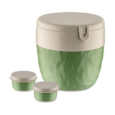 Koziol Bentobox lounasrasia L Nature leaf green | Alk. 26,95 €