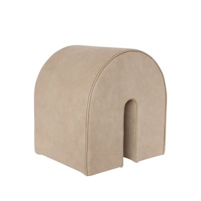 Kristina Dam Studio Curved istuinrahi Nahka light brown | Alk. 710,09 €