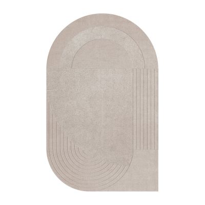 Layered Circular villamatto 180 x 270 cm Light oatmeal | Alk. 1 170,09 €