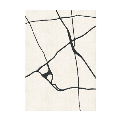 Layered Gute villamatto Black and white 300x400 cm | Alk. 2 971,00 €