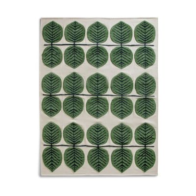 Layered Stig Lindberg Berså -villamatto Birch Green, 250 x 350 cm | Alk. 2 520,09 €