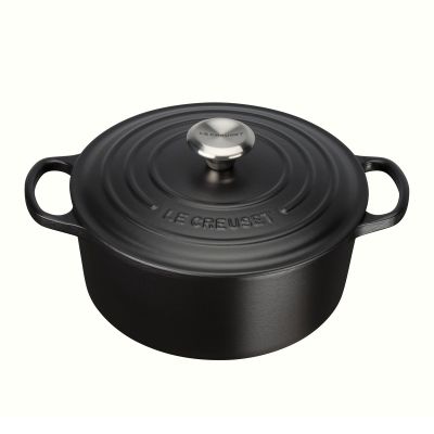 Le Creuset Le Creuset Pyöreä pata 4.2 l Mattamusta | Alk. 200,00 €