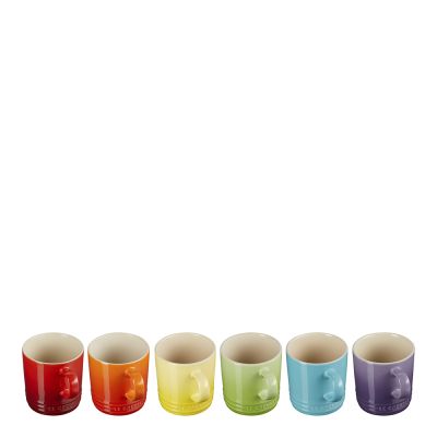 Le Creuset Rainbow Kuppi 35 cl 6 kpl | Alk. 70,20 €