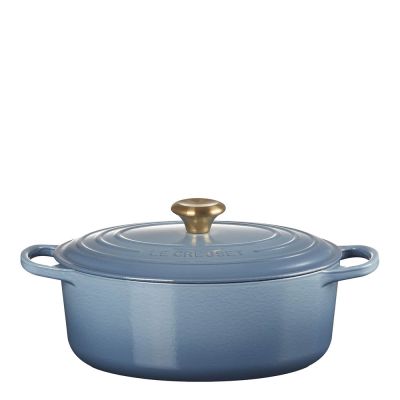 Le Creuset Signature Valurautapata soikea 27 cm 4,1 L Chambray | Alk. 212,03 €