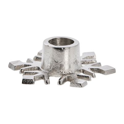 Lene Bjerre Caville kynttilänjalka lumihiutale 9,5 cm hopea | Alk. 10,00 €