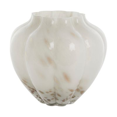 Lene Bjerre Mara vaasi 24,5x24,5 cm Off White-Light gold | Alk. 42,90 €