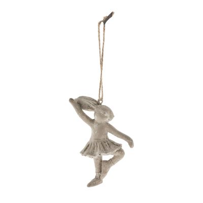 Lene Bjerre Semina pääsiäiskoriste tanssiva jänis Grey | Alk. 10,93 €