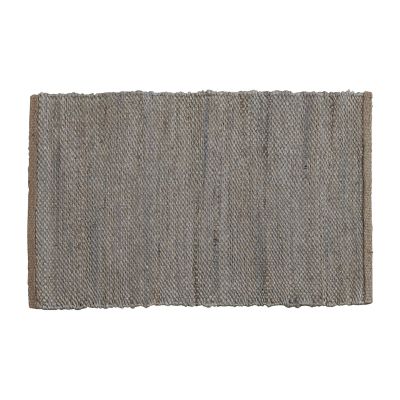 Lene Bjerre Strissie matto 90 x 60 cm, grey-nature