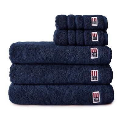 Lexington Icons Original -käsipyyhe 50x100 cm Navy | Alk. 30,00 €