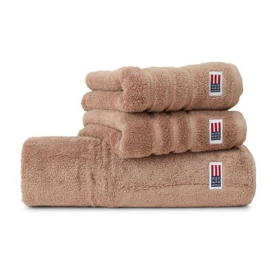 Lexington Icons Original -käsipyyhe 50x100 cm Taupe brown