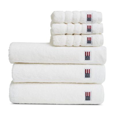 Lexington Icons Original -käsipyyhe 50x100 cm White | Alk. 30,00 €