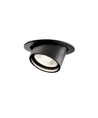 Light-Point - Angle Downlight LED 3000K Upotettavaspotti Musta