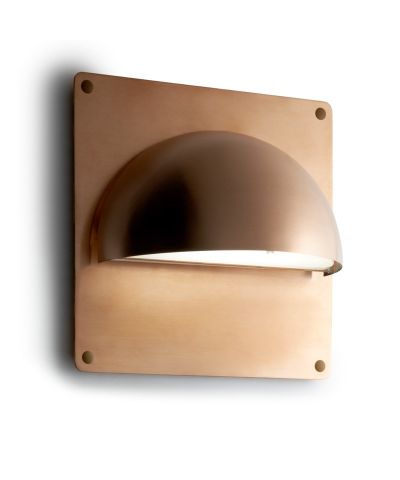 Light-Point - Rørhat Takalevy XL 30X30cm Raaka Kupari