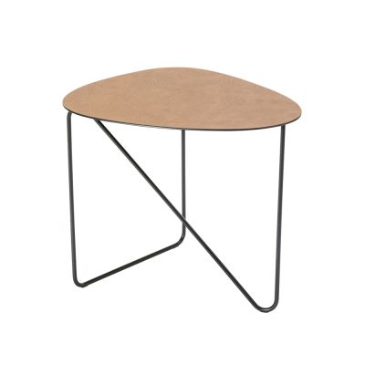 LIND DNA Curve sohvapöytä Nahka nature, hippo, m | Alk. 177,00 €