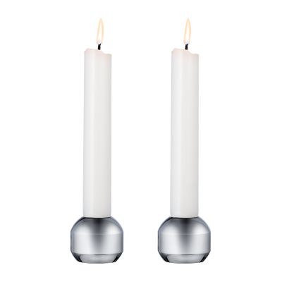 LIND DNA Silhouette kynttilänjalka 34 2-pakkaus Chrome