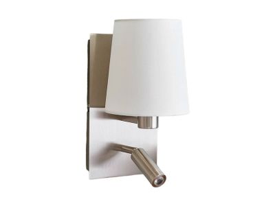 Lindby - Aiden Seinävalaisin White/Nickel Lindby | Alk. 75,90 €