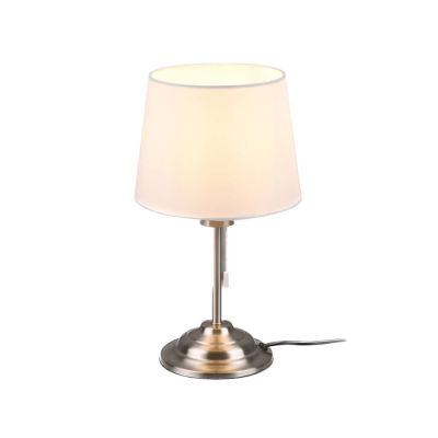 Lindby - Alomira Pöytävalaisin H32 Nickel/White | Alk. 64,00 €