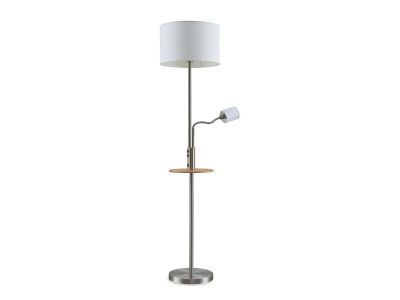 Lindby - Aovan Lattiavalaisin w/USB Nickel Lindby | Alk. 162,90 €