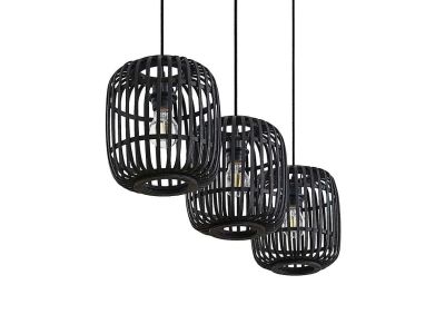 Lindby - Canyana 3 Riippuvalaisin Black Lindby