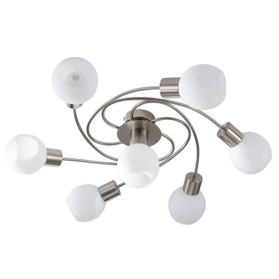 Lindby - Ciala 7 Kattovalaisin White/Nickel | Alk. 86,90 €