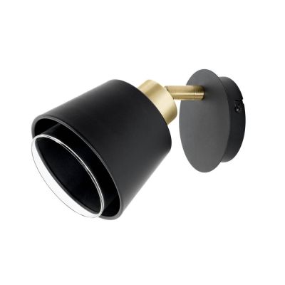 Lindby - Cosoma Seinävalaisin Brass/Black Lindby | Alk. 13,00 €