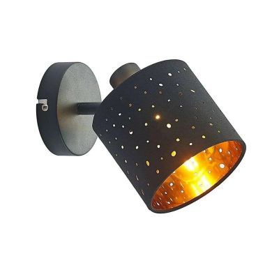 Lindby - Darima 1 Kattovalaisin Black/Gold | Alk. 35,00 €