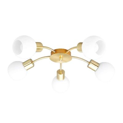 Lindby - Elaina 5 Loftlampe Brass | Alk. 92,90 €