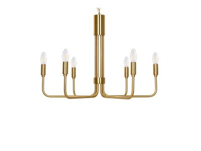 Lindby - Elanova 6 Kattokruunu Brass Lindby | Alk. 231,90 €