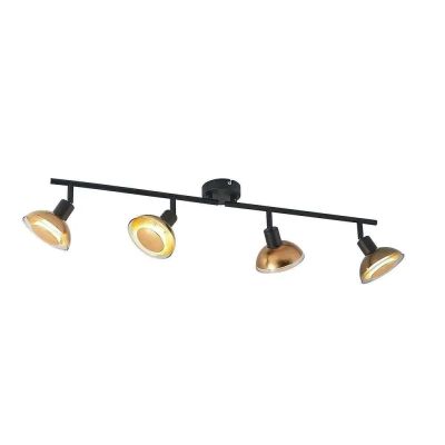 Lindby - Erin 4 Kattovalaisin Black/Gold | Alk. 44,00 €