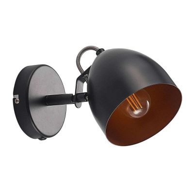 Lindby - Fintja Seinävalaisin Black/Gold | Alk. 15,00 €
