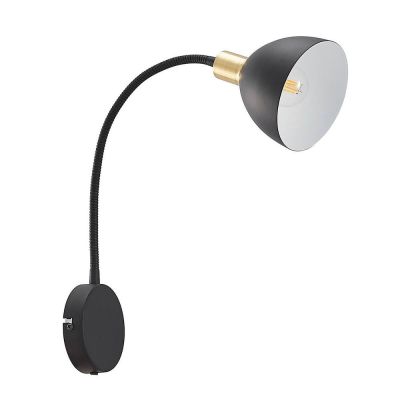 Lindby - Genora Seinävalaisin m/Ledning Black | Alk. 35,00 €