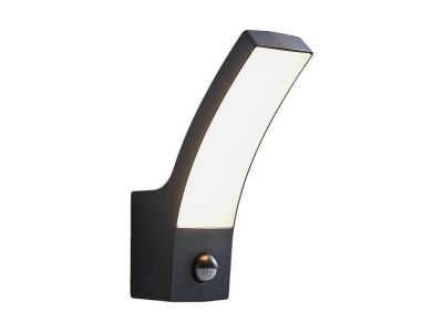 Lindby - Ilvita LED Ulko Seinävalaisin w/Sensor Anthracite Lindby | Alk. 92,90 €