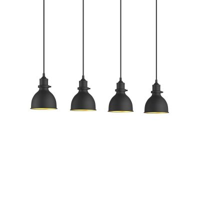 Lindby - Jasminka 4 Riippuvalaisin Black/Gold