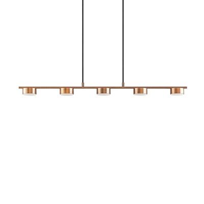 Lindby - Kaylou 5 Riippuvalaisin Bronze -Lindby