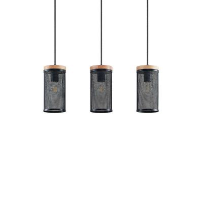 Lindby - Kiriya 3 Riippuvalaisin Black/Wood Lindby | Alk. 67,00 €