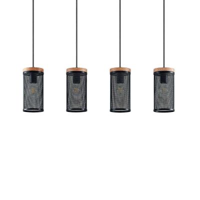 Lindby - Kiriya 4 Riippuvalaisin Black/Wood Lindby | Alk. 103,00 €