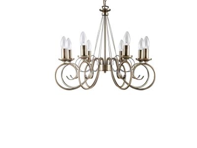 Lindby - Marnia 8 Kattokruunu Antique Brass Lindby | Alk. 150,00 €