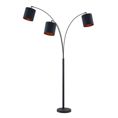 Lindby - Nanika Lattiavalaisin Black/Gold | Alk. 173,90 €