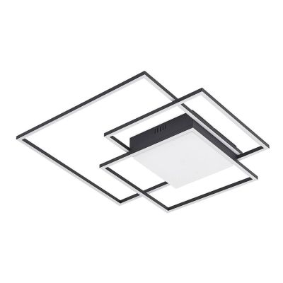 Lindby - Nelinka LED Kattovalaisin Dim. Black